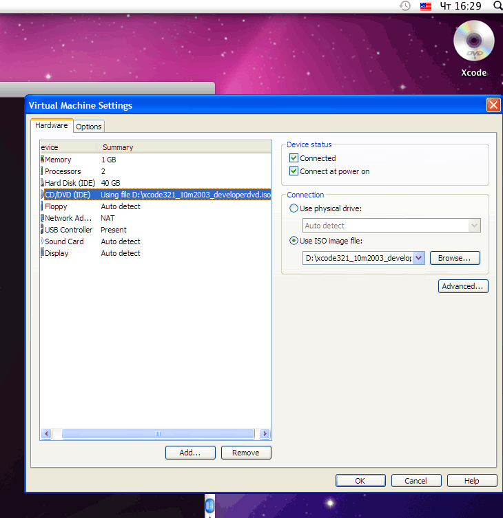 how to install mac os dmg file on virtualbox